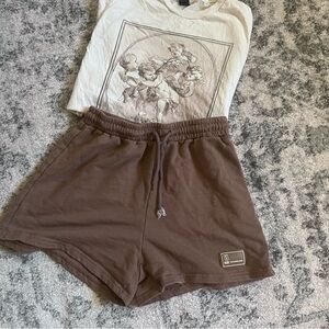 Soft Brown Womens Shorts